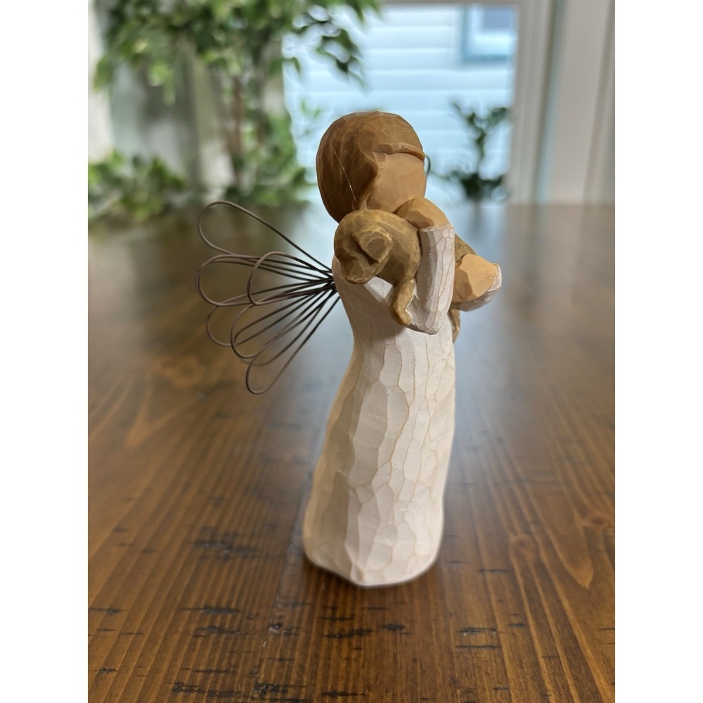 Willow Tree - #26011 Angel of Friendship - New In Box - Angel with Dog - Picture 6 of 16